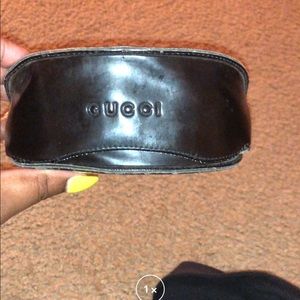 White Gucci sunglasses